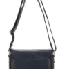 Borsa nera in vera pelle con patta Basile CLASS BA3542TI