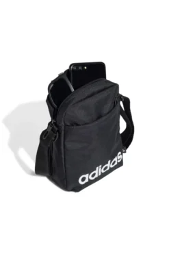 Borsello nero con tracolla Adidas Linear Org
