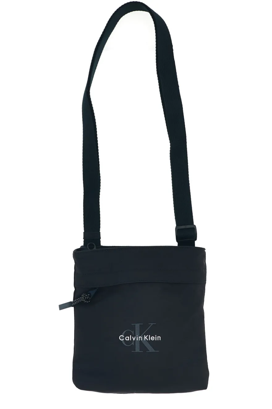 Borsello nero con tracolla regolabile Calvin klein 3178