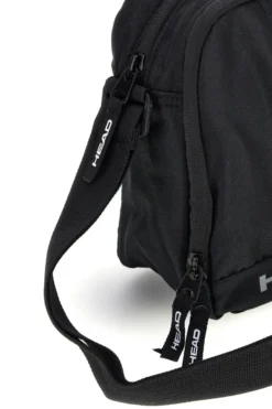 Borsello nero con zip Head HRP010-910