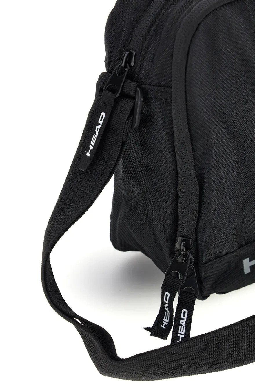 Borsello nero con zip Head HRP010-910