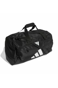 Borsone nero con tasche zip Adidas TRA DEE DUE M