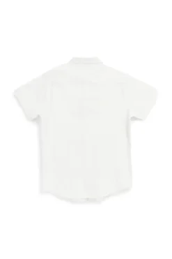 Camicia bianca in misto lino No limits MASH010S24