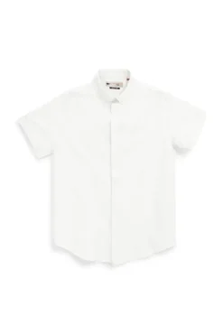 Camicia bianca in misto lino No limits MASH010S24