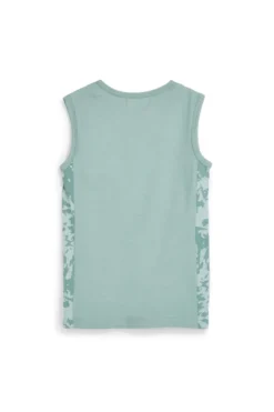 Canotta verde con stampa lupo Pitt kids PT-B-T-9007