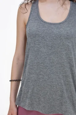 Canottiera Skechers Godri Swift Tunic Tank Grigia