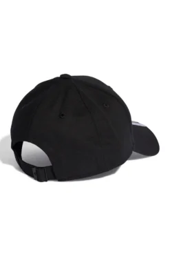 Cappellino Nero con Frontino Curvo Adidas Baseball 3S Cap