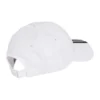 Cappello bianco con visiera Adidas BBALL 3S CAP NL