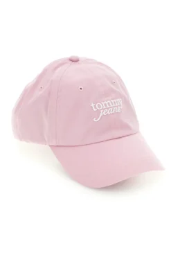 Cappello rosa con logo ricamato Tommy jeans CAP