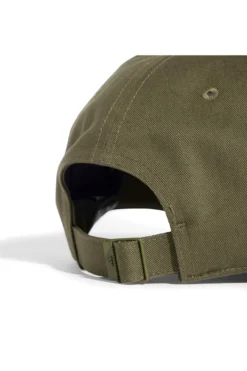 Cappello verde con visiera regolabile Adidas BB Cap Cot NL