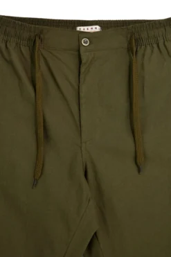 Cargo-Hose aus Baumwolle in Militärgrün Pittarello tierra NBY7070