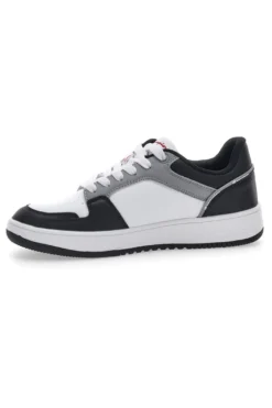 Champion Rebound 2 Low Sneakers in Weiß und Schwarz