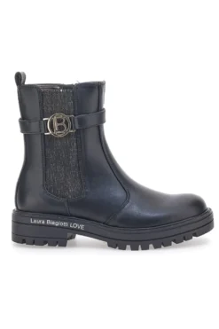 Chelsea-Stiefel Schwarz Laura Biagiotti 8632