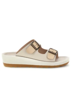Ciabatta beige con plantare anatomico Fly Flot 90420G64ZZ