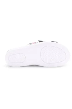 Ciabatta bianca multicolore con sottopiede in pelle Best Medical 122F