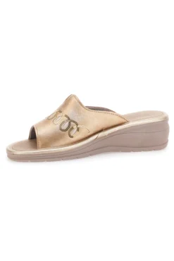 Ciabatta Comfort Oro Linea Comoda 7226