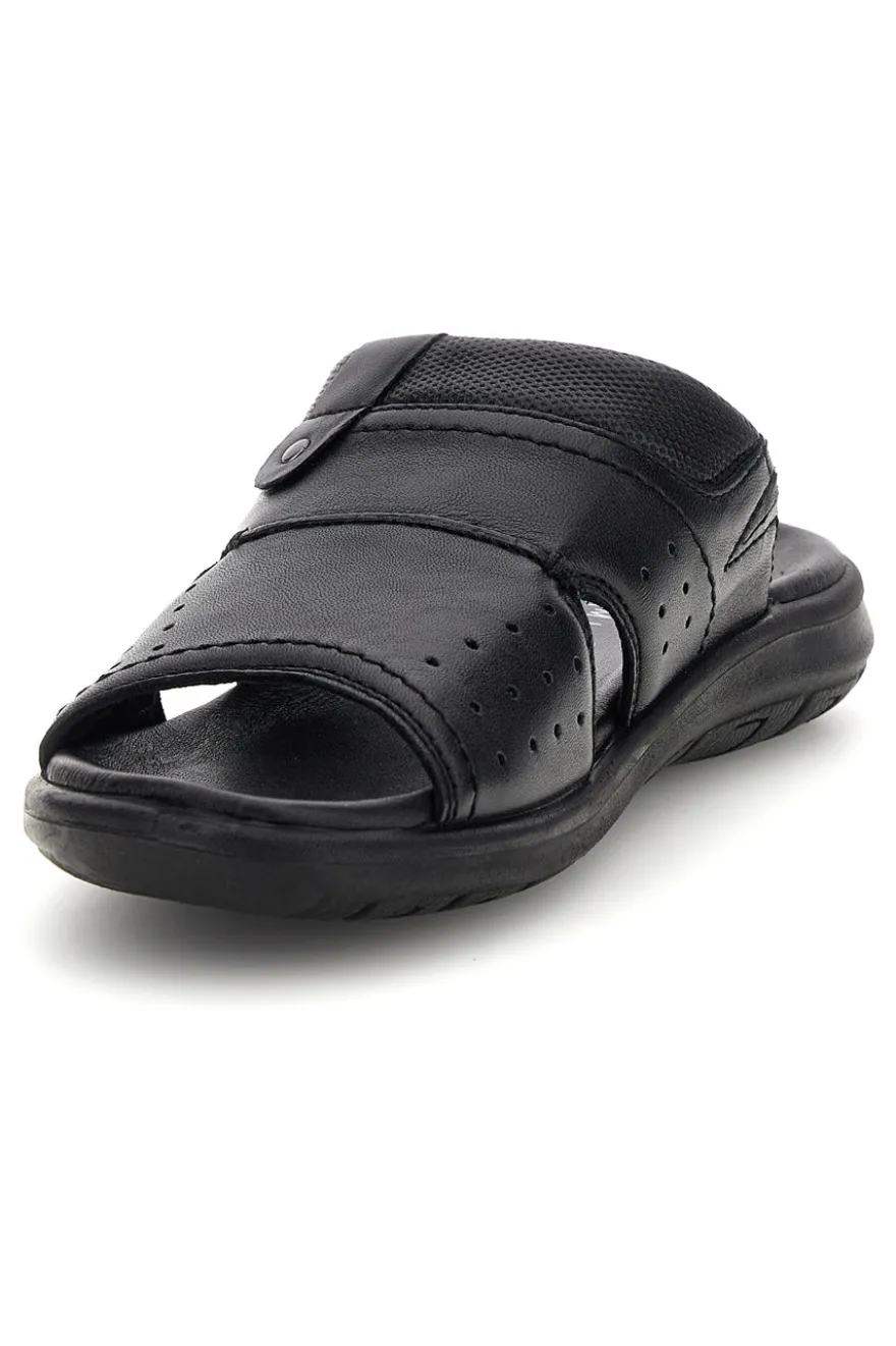 Ciabatta Nera con Fasce Forate Fly dinamic FD121