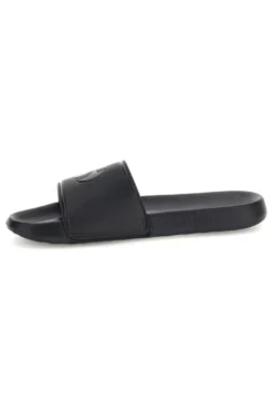 Ciabatta nera con fascia logo Superga S24S753