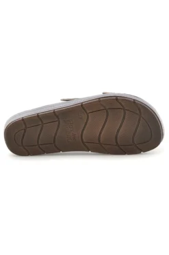 Ciabatte beige con doppia fascia e doppia fibbia Inblu 58 CP