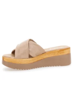 Ciabatte Beige Con Platform Pittarello Love 2974