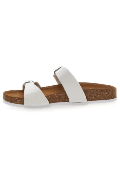 Ciabatte Bianche con Doppia Fibbia Stretta PITTARELLO TIERRA 335A006SR