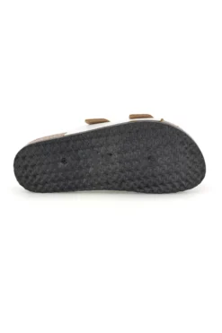 Ciabatte bianche con fibbie e borchie Me & Me 15617
