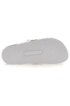 Ciabatte Bianche con Fibbie Pittarello Eco 335006