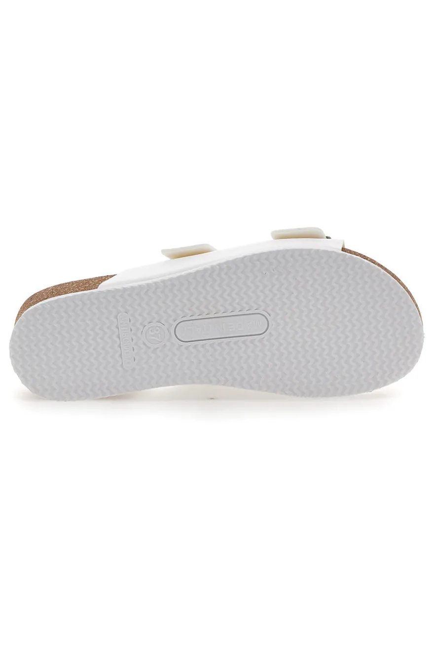 Ciabatte Bianche con Fibbie Pittarello Bio 29320630