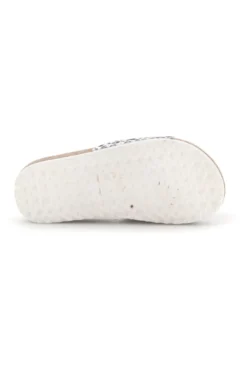 Ciabatte Bianche con Stampa Animalier Pitt kids 14400