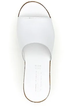 Ciabatte Bianchi con Fascia in Pelle Made in Italy PITTARELLO 233170428
