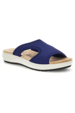 Ciabatte blu con suola antiscivolo e soletta comfort very soft Bio up 10