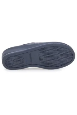 Ciabatte Blu Made In Italy Con Plantare In Vera Pelle Le Soft 824100