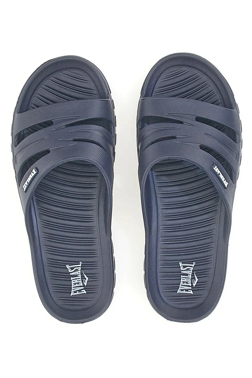 Ciabatte blu monoscocca con logo EVERLAST EV064