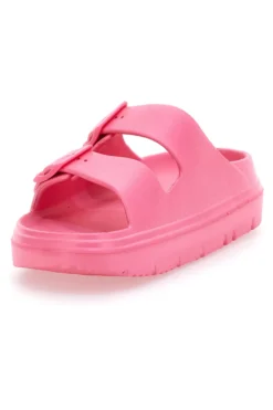 Ciabatte Chunky Fuxia Con Doppia Fascia Woz 11