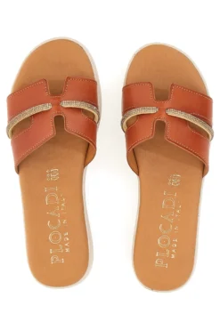 Ciabatte Cognac Plocadi 526041
