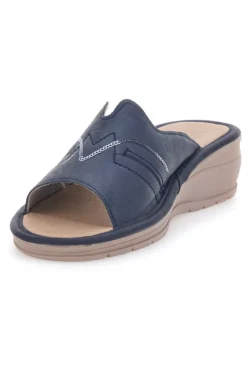 Ciabatte Comfort Blu Linea Comoda 7225