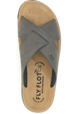 Ciabatte con fasce incrociate e plantare anti-shock Fly Flot 782444