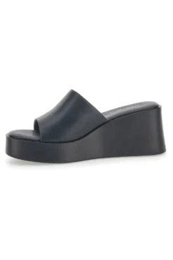Ciabatte con Flatform Nere Rock'n Doll 390274