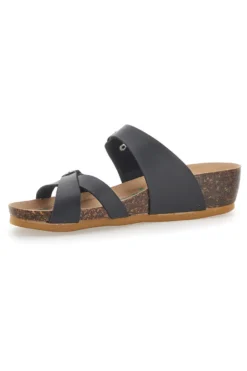 Ciabatte con Zeppa Nere Bio Up 22313