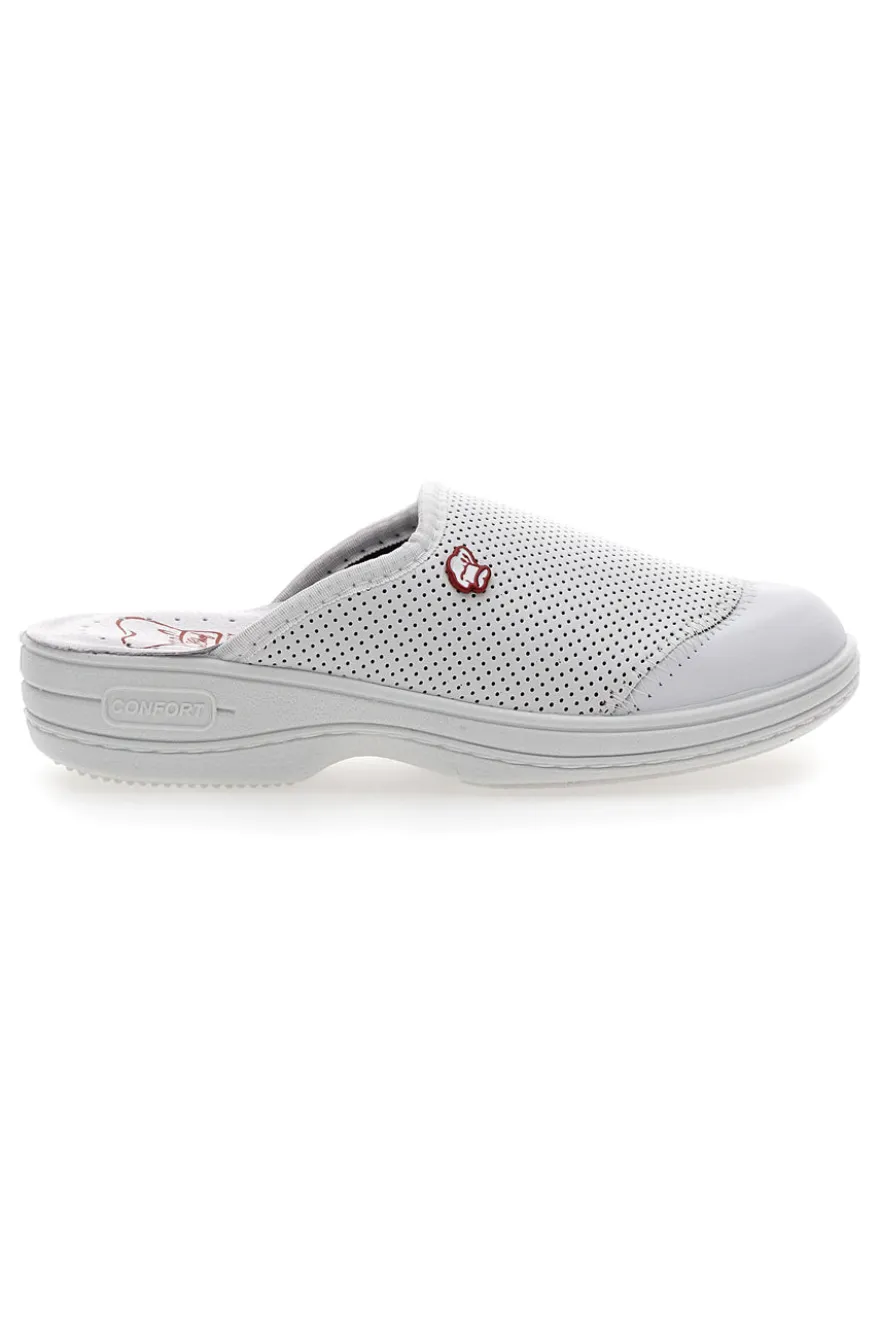Ciabatte da Lavoro Bianche Mrs Chef 553