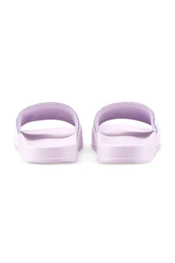 Ciabatte da piscina lilla con fascia imbottita e plantare sagomato Puma Leadcat 2.0