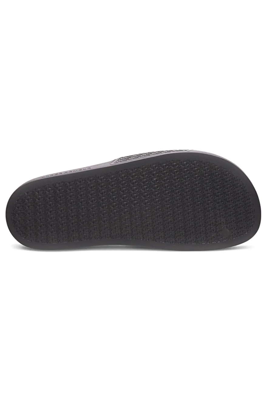 Ciabatte da piscina nere con fascia logata Under armour 6007533 001