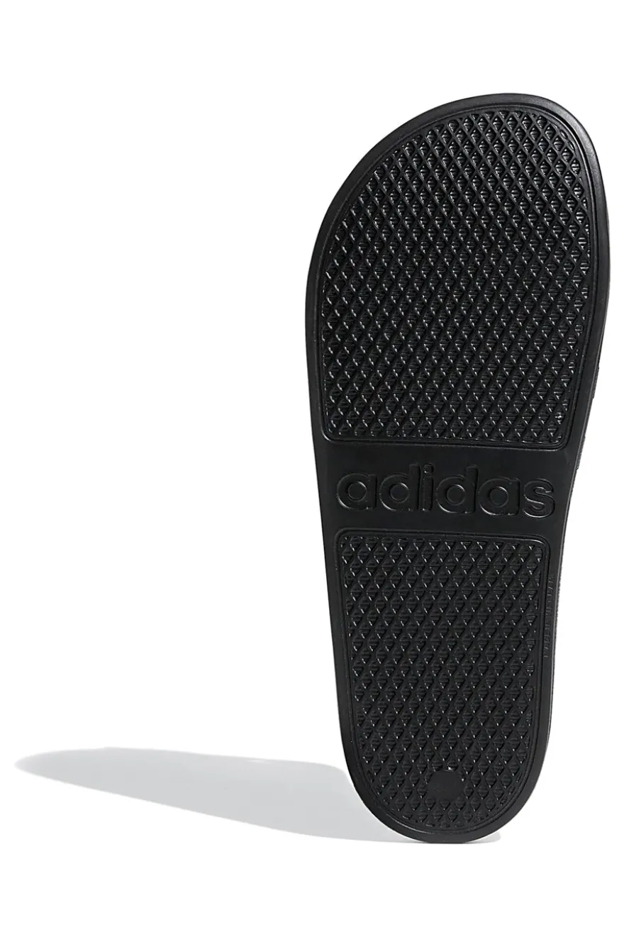 Ciabatte da Piscina nere con strisce Adidas Adilette Aqua