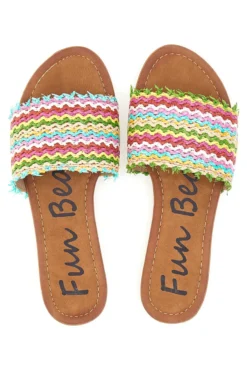 Ciabatte Flat Multicolore Fun Beach 470