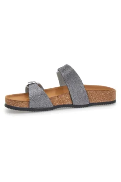 Ciabatte Grigie con Doppia Fibbia PITTARELLO TIERRA 335A006SR
