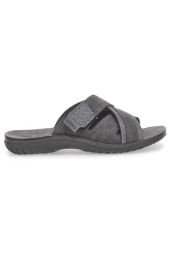 Ciabatte grigie con fasce incrociate comfort Inblu 10FN