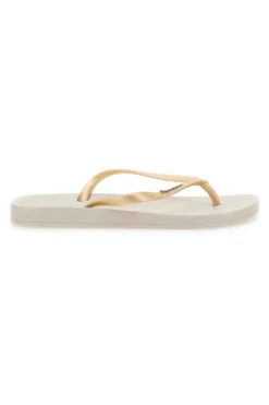 Ciabatte Infradito Beige/Gold Ipanema Anatomica Tan Fem