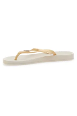 Ciabatte Infradito Beige/Gold Ipanema Anatomica Tan Fem