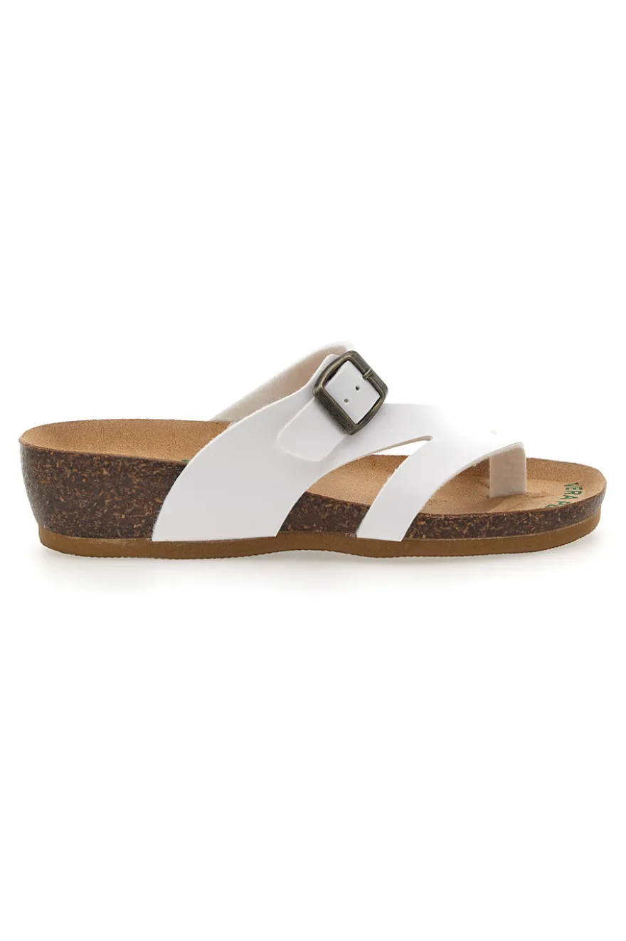 Ciabatte Infradito Bianche Bio Up 22706