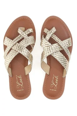 Ciabatte Infradito Light Gold Pittarello Look 4582